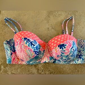 LILLY PULITZER L56721 Multi Leven Underwire Bikini Top Swim Bra
